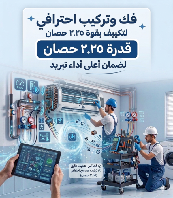 فك وتركيب ٢ ٢٥  حصان